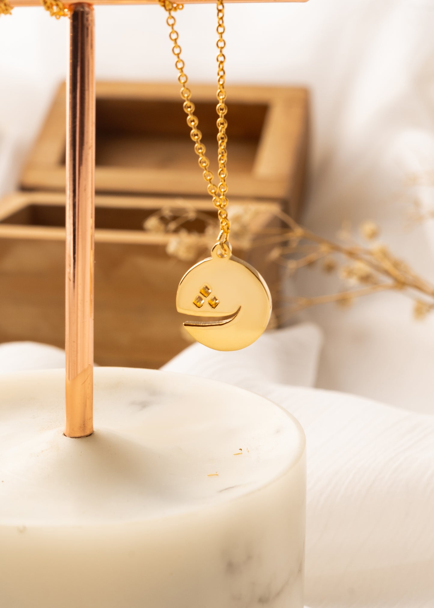 Arabic Initial Necklace | ث