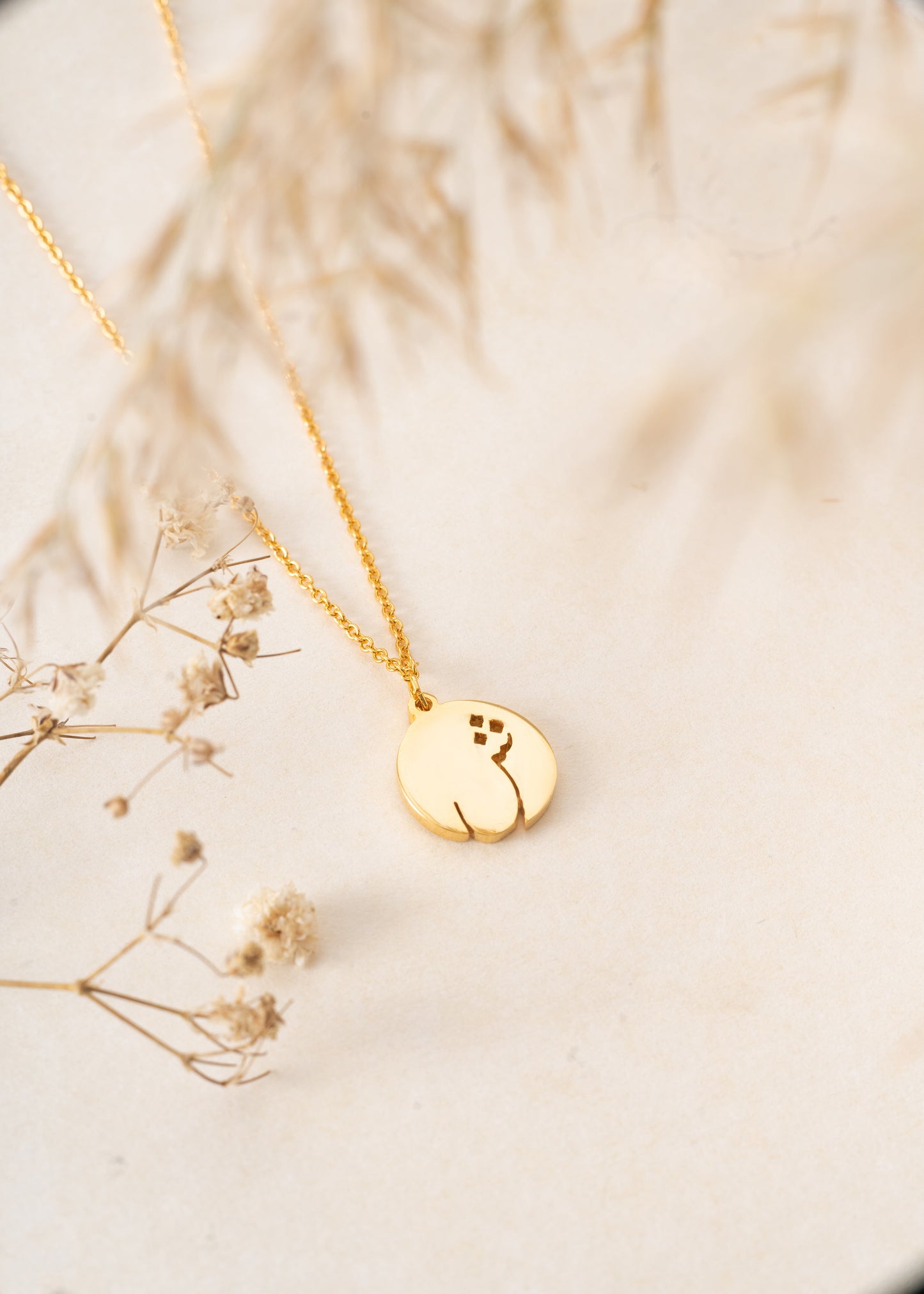 Arabic Initial Necklace | ش
