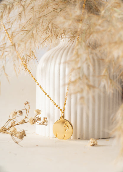 Arabic Initial Necklace | ش