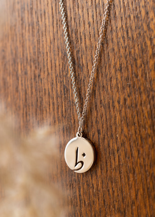 Arabic Initial Necklace | ظ