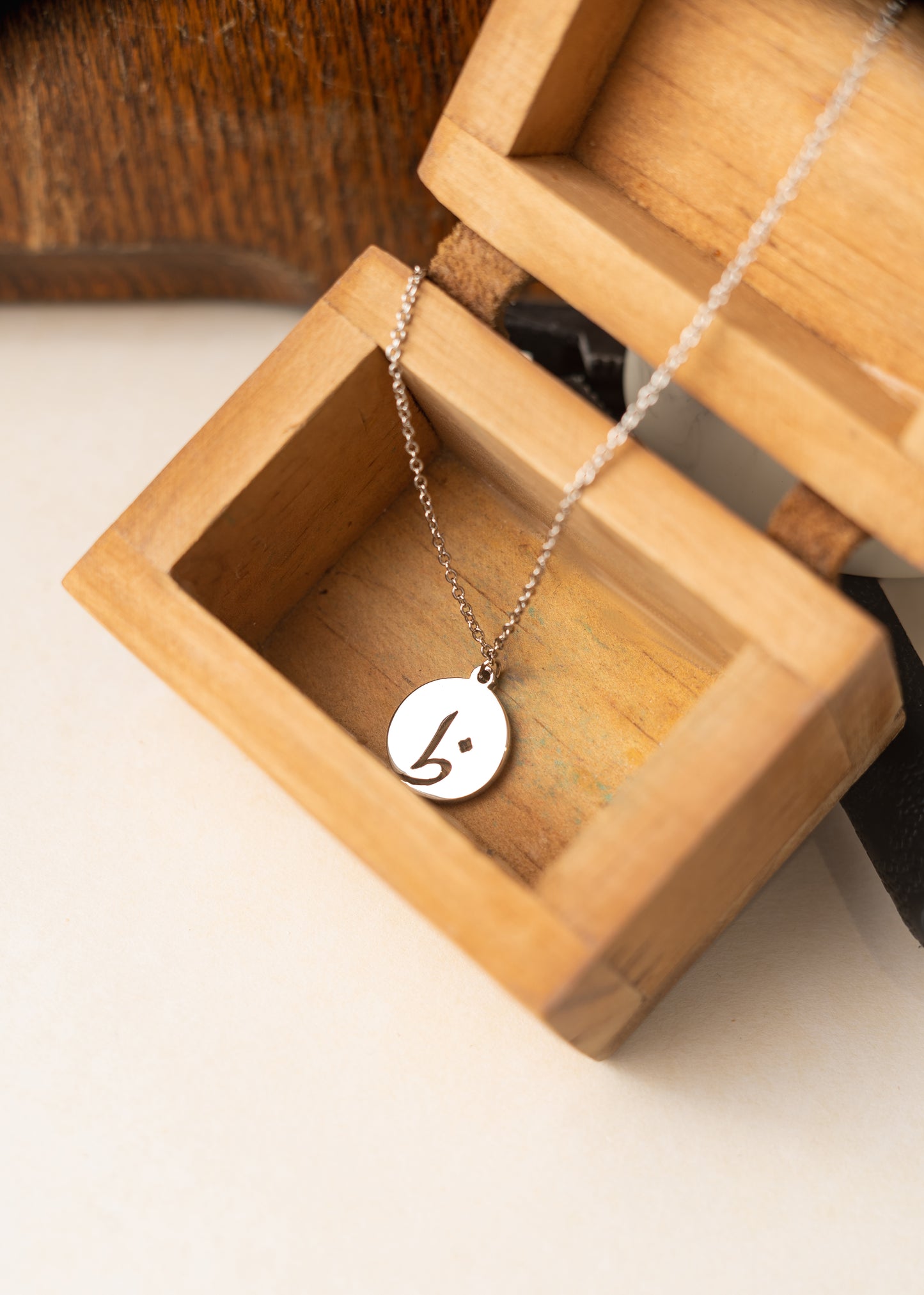Arabic Initial Necklace | ظ