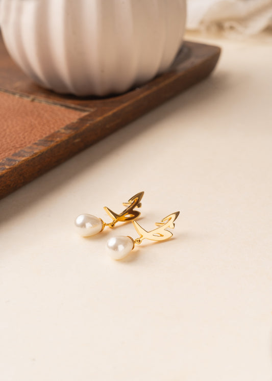 Arabic Initial Earring | ظ