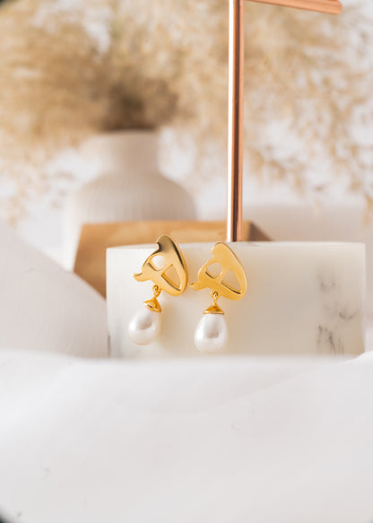 Arabic Initial Earring | ھ