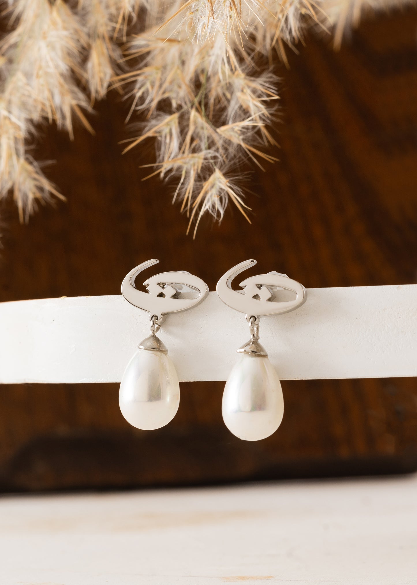 Arabic Initial Earring | ت