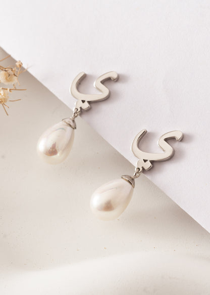 Arabic Initial Earring | ی